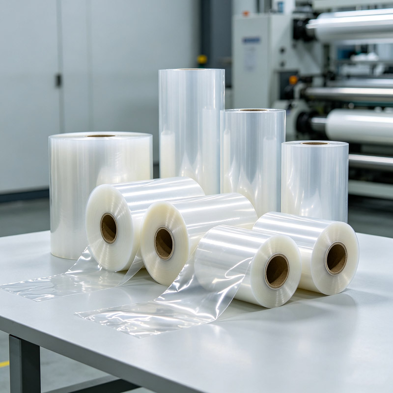 Custom Clear PE Flat Bags for Auto Parts, Hardware & Industrial Components Packaging